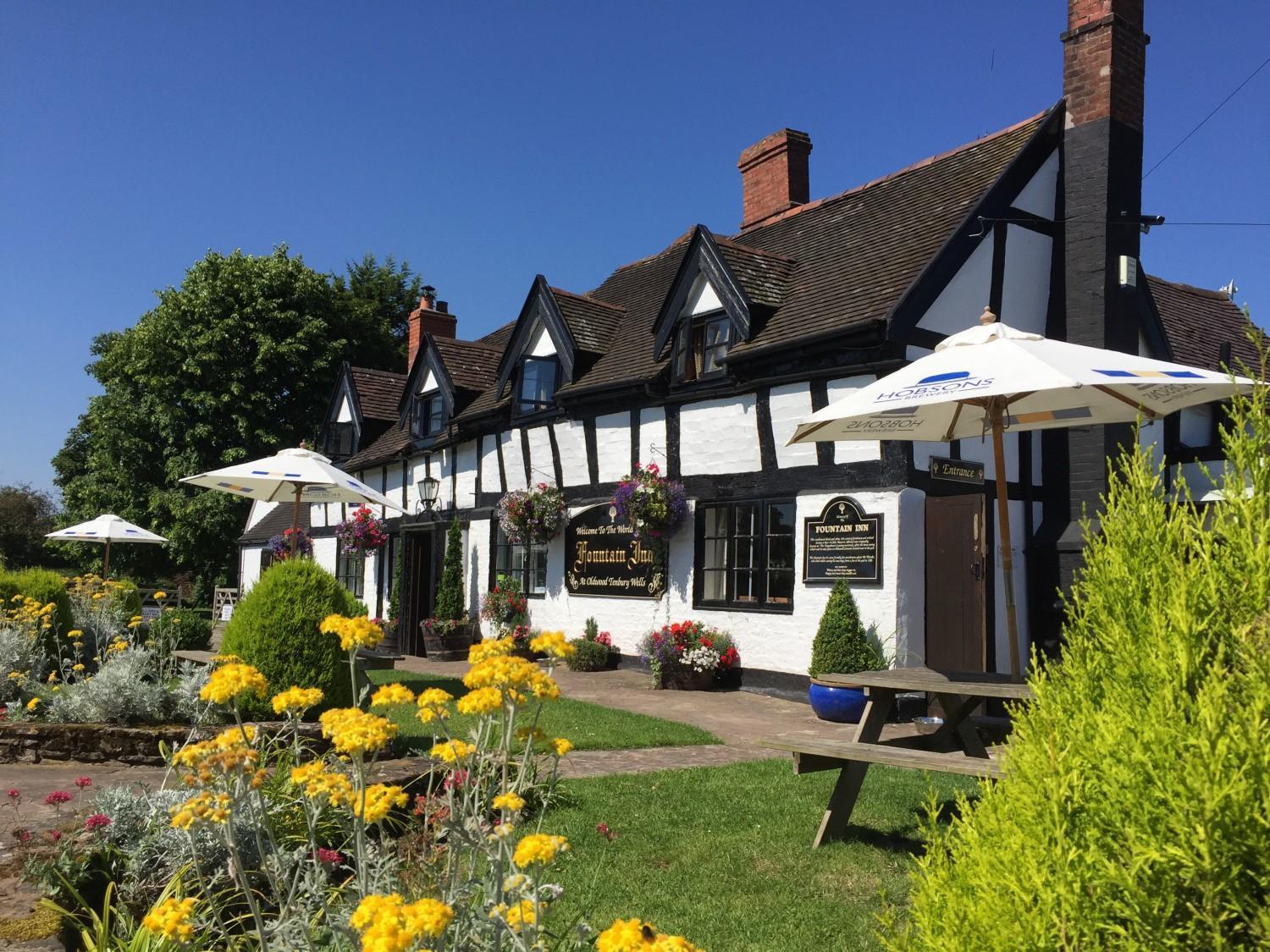 The Fountain Inn Tenbury Wells المظهر الخارجي الصورة